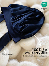 [Dark Blue] SilkSilky-UK Sleep Cap 002
