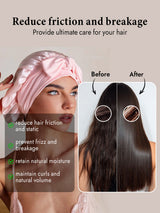 [Light Pink] SilkSilky-UK Sleep Cap 003