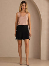 [Tuscany] SilkSilky-UK Sleeveless V Neck Camisole 003