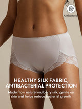[Gray] SilkSilky-UK Silk Knitted Panty 004