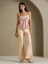 [Tuscany] SilkSilky-UK Spaghetti Strap V Neck Camisole 005