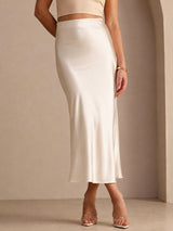 [Beige] SilkSilky-UK Skirt 003