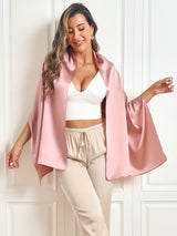 [Deep Pink] SilkSilky-UK Scarf 001