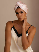 [Light Pink] SilkSilky-UK Hair Towel Wrap 002