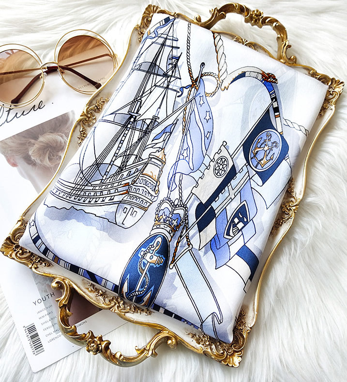 [P023] SilkSilky-UK Pure Silk Scarf 003,