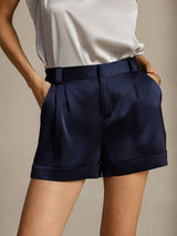 [Dark Blue] SilkSilky-UK Women's Shorts 006