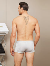 [Gray] SilkSilky-UK 100% Silk Jersey Men's Underwear 002