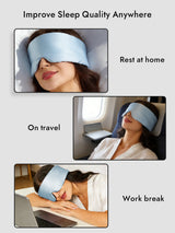[Light Blue] SilkSilky-UK Sleep Mask 006