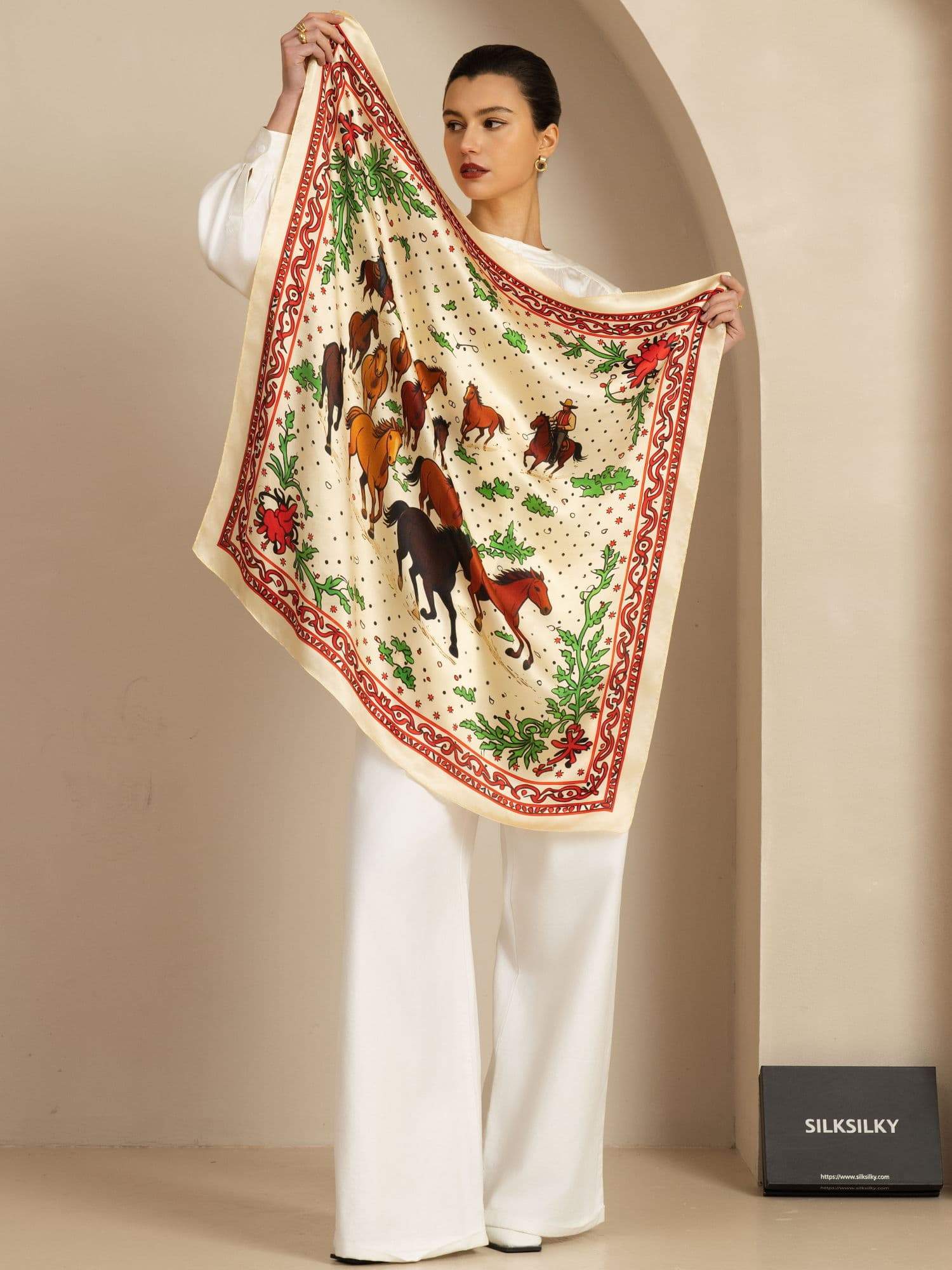 [P111] SilkSilky-UK Scarf 002