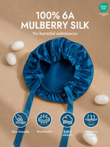 [Teal] SilkSilky-UK Sleep Cap 002