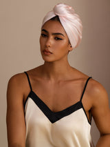 [Light Pink] SilkSilky-UK Hair Towel Wrap 004