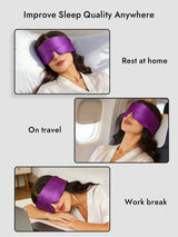 [Purple] SilkSilky-UK Sleep Mask 006