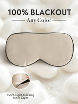 [Dark Khaki] SilkSilky-UK Sleep Mask 001