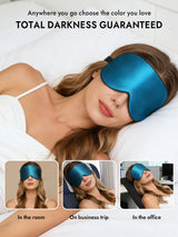 [Teal] SilkSilky-UK Sleep Mask 006
