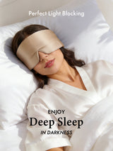 [Beige] SilkSilky-UK Sleep Mask 003