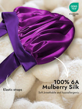 [Purple] SilkSilky-UK Sleep Cap 002
