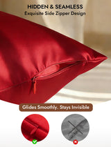 [Wine] SilkSilky-UK 30Momme Pillowcase 006
