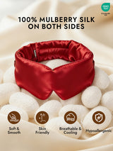 [Wine] SilkSilky-UK Sleep Mask 002