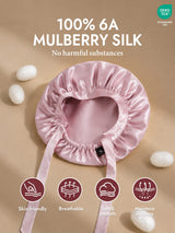 [Pale Mauve] SilkSilky-UK Sleep Cap 002