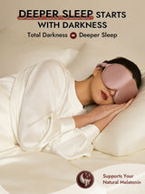 [Pale Mauve] SilkSilky-UK Sleep Mask 005