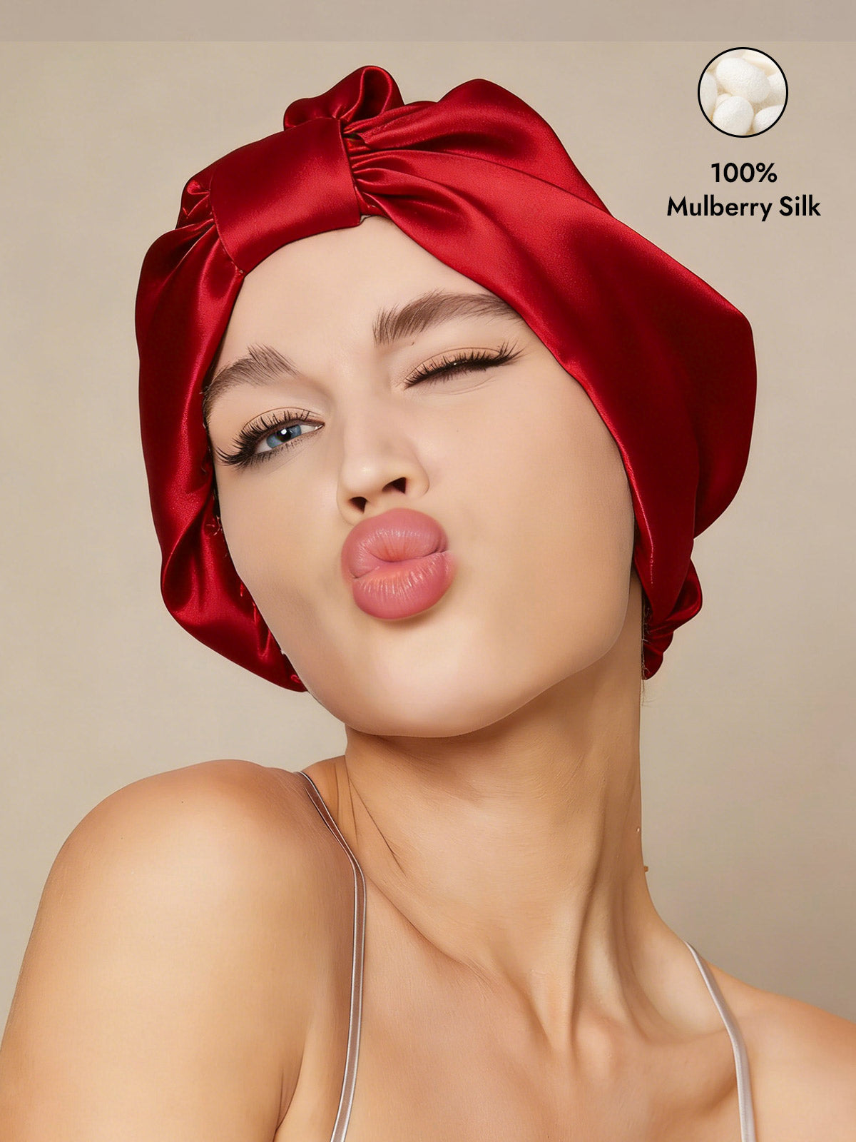 [Wine] SilkSilky-UK Sleep Cap 001