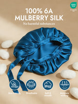 [Teal] SilkSilky-UK Sleep Cap 002