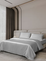 [Silver] SilkSilky-UK 25Momme Bed Linen Set 001