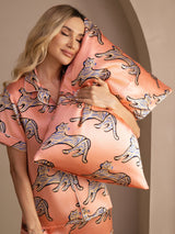 [Pink Cat] SilkSilky-UK Pillowcase 005