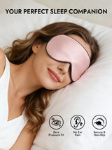 [Light Pink] SilkSilky-UK Sleep Mask 005