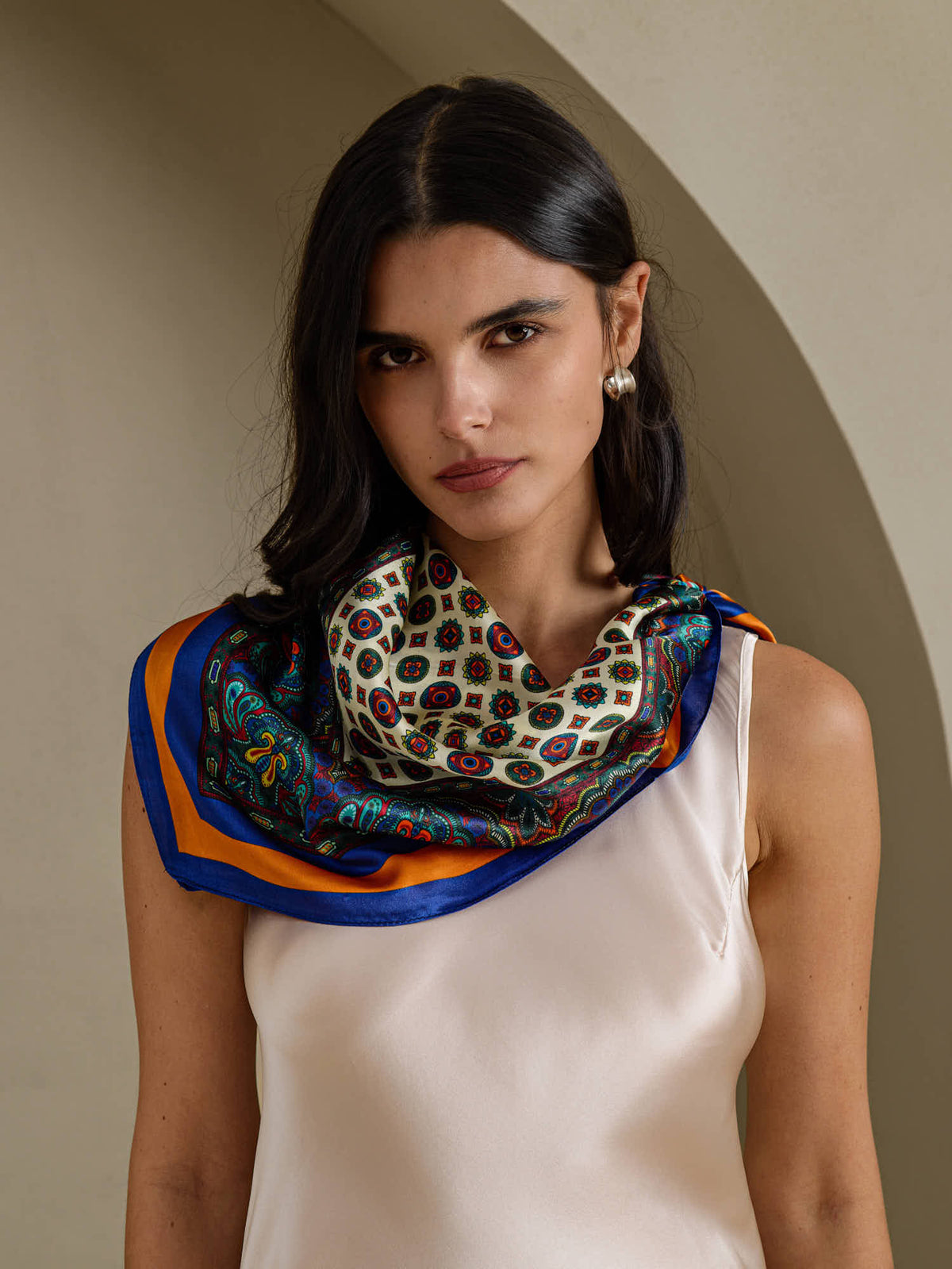 [P016] SilkSilky-UK Scarf 001