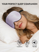 [Lavender] SilkSilky-UK Sleep Mask 005