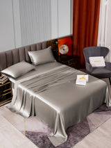 [Gray] SilkSilky-UK 22Momme Pure Silk Bedding Set 002,