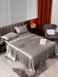 SilkSilky UK 22Momme Pure Silk Bedding Set Gray 002