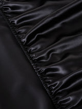 [Black] SilkSilky-UK 25Momme Sheet 003