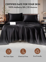 [Black] SilkSilky-UK 30Momme Pillowcase 007