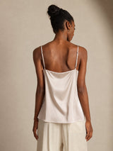 [Beige] SilkSilky-UK Spaghetti Strap Camisole 002