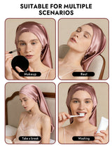 [Pale Mauve] SilkSilky-UK Sleep Cap 007