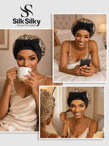 [Leopard] SilkSilky-UK Sleep Cap 006