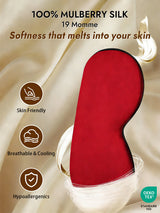 [Red] SilkSilky-UK Sleep Mask 003