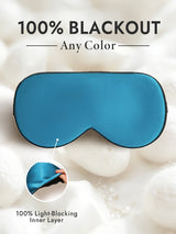 [Teal] SilkSilky-UK Sleep Mask 001