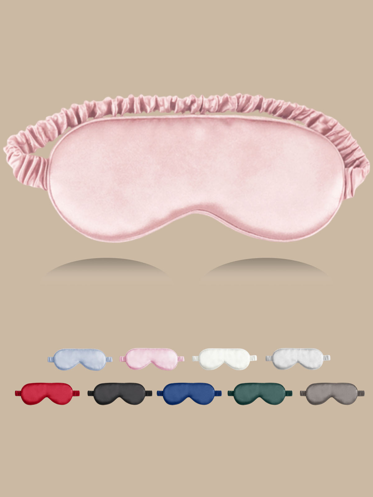 [Pink] SilkSilky-UK Sleep Mask 001