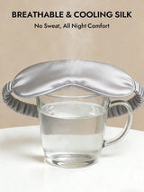 [Silver] SilkSilky-UK Sleep Mask 004