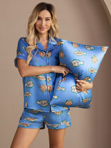 [Blue Fish] SilkSilky-UK Pillowcase 006
