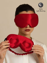 [Wine] SilkSilky-UK 22Momme Sleep Mask 001