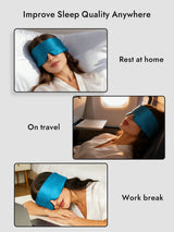 [Teal] SilkSilky-UK Sleep Mask 006