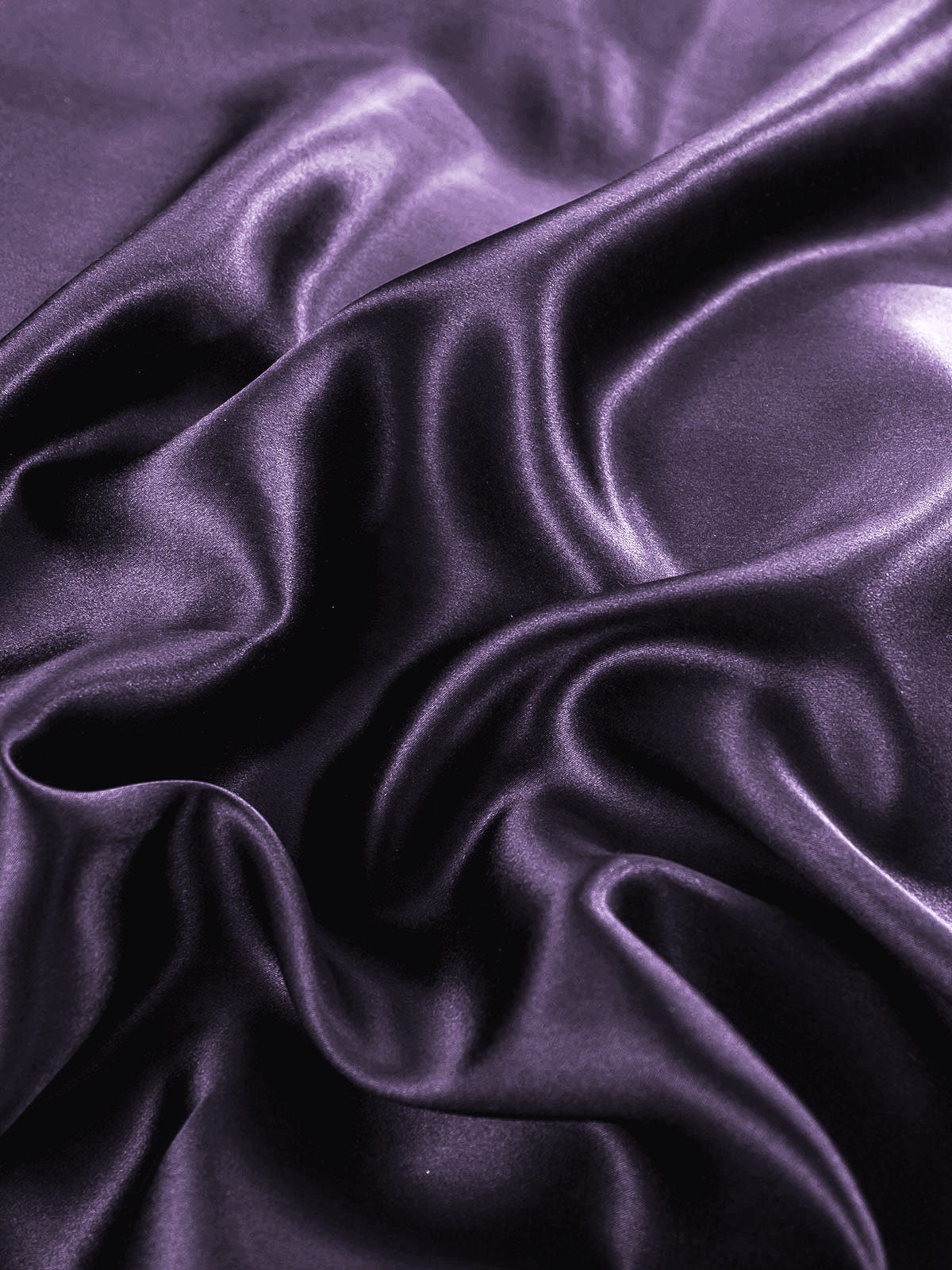 [Deep Purple] SilkSilky-UK 22Momme Pure Silk Bedding Set 006,