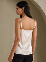 [Beige] SilkSilky-UK Spaghetti Strap Camisole 002