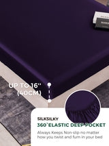 [Deep Purple] SilkSilky-UK 22Momme Sheet 004