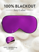 [Purple] SilkSilky-UK Sleep Mask 001