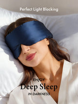 [Dark Blue] SilkSilky-UK Sleep Mask 003